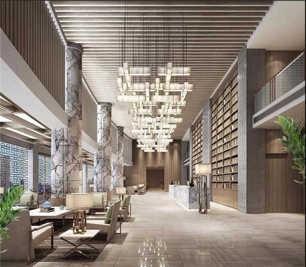 快捷酒店大堂装修设计图片12103